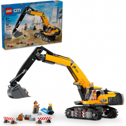 Klocki LEGO 60420 Żółta koparka CITY